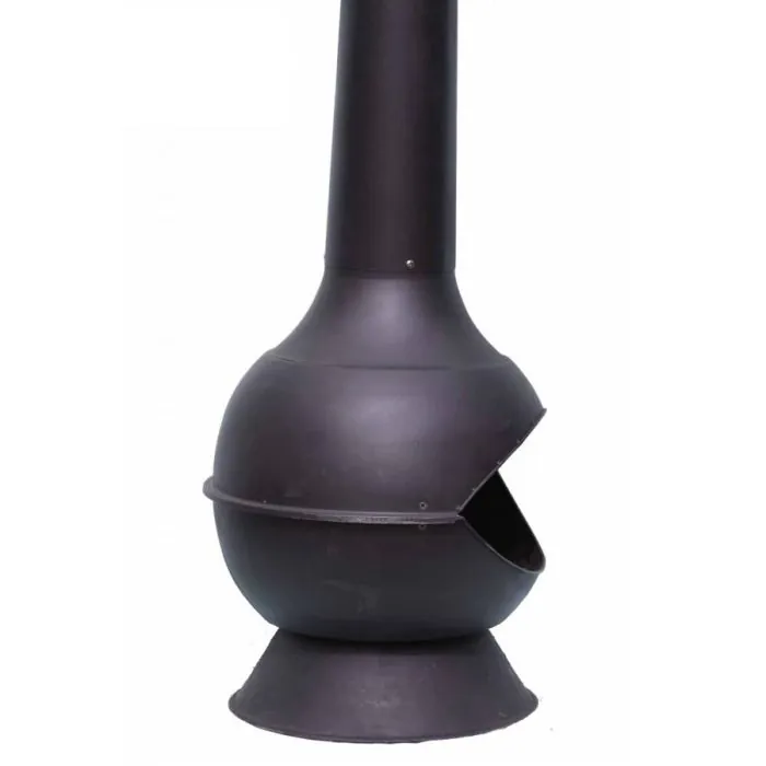 Kaska Modern Steel Chimenea Kaska Modern Steel Chimenea