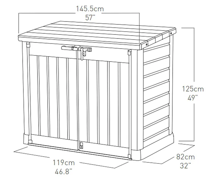 Keter Store-It-Out Max Garden Box Keter Store-It-Out Max Garden Box