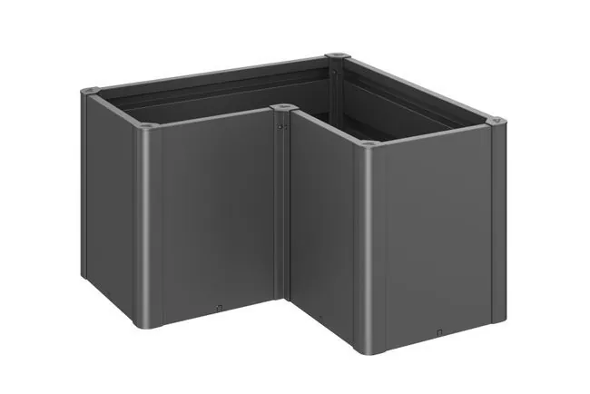 Planting Bed Belvedere - Metallic Dark Grey - MIDI - L100 Planting Bed Belvedere - Metallic Dark Grey - MIDI - L100