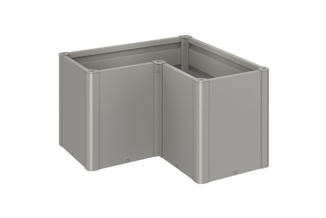 Planting Bed Belvedere - Metallic Quartz Grey - MIDI - L100 main product photo