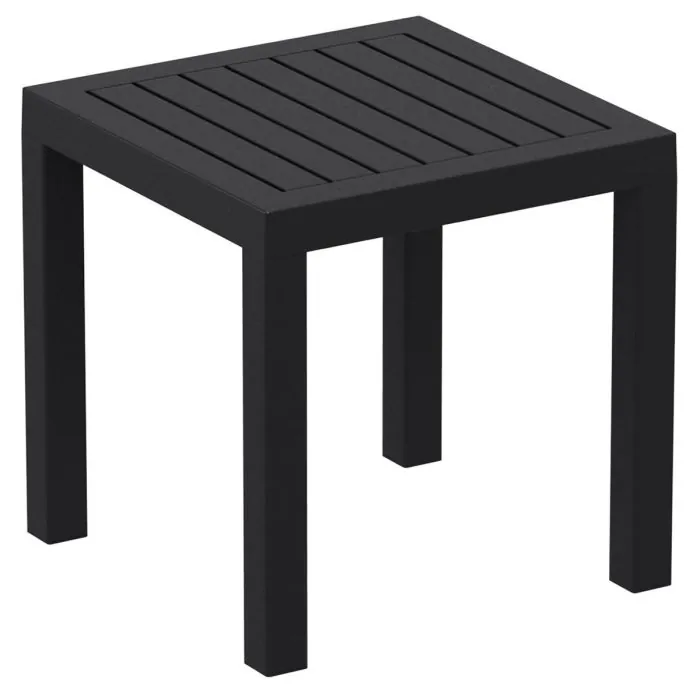 Ocean Black Square Side Table Ocean Black Square Side Table