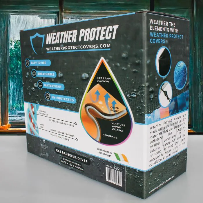 Weather Protect Gas Barbecue - (135cm x 101cm) Cover