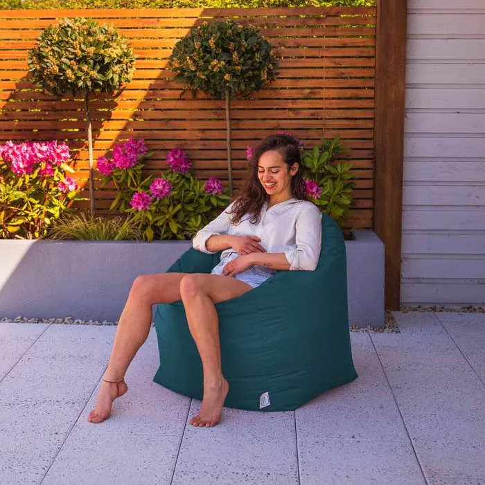 Large Outdoor Zoob Chair - Aqua