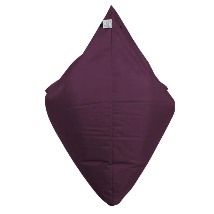 Large Outdoor Pyramid Bean Bag - Berry