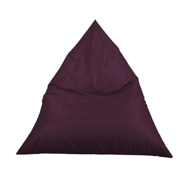 Large Outdoor Pyramid Bean Bag - Berry