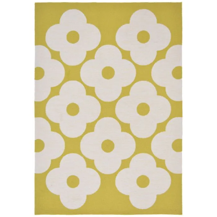 Outdoor Orla Kiely Flower Dandelion Carpet (140cm x 200cm)