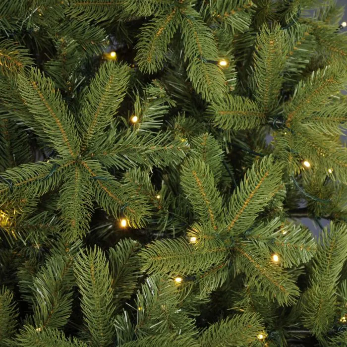 7ft (210cm) Pre-Lit Mayberry Spruce Artificial Christmas Tree