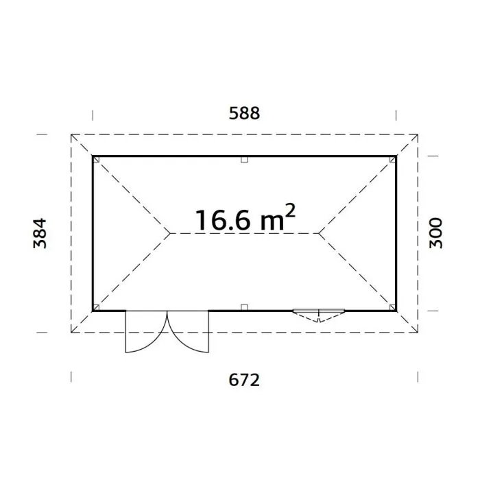 Nuala 16.6m Gazebo - Set 10