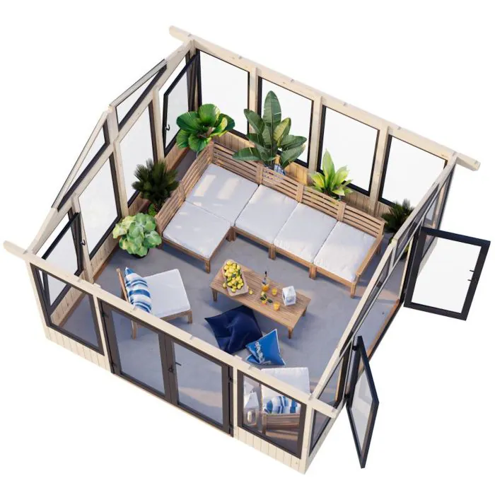 Isabella 3.1m x 4m Garden Room Isabella 3.1m x 4m Garden Room