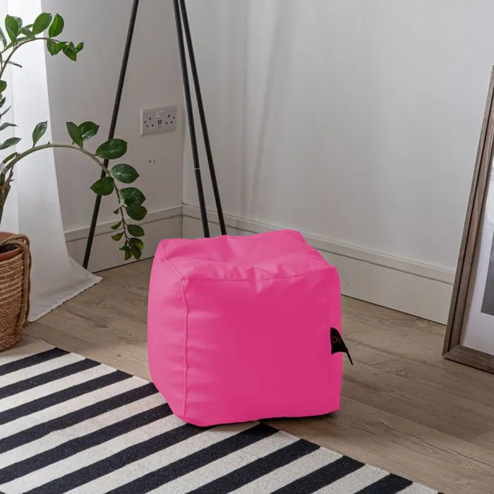 Happy Piggy Footstool - Pink
