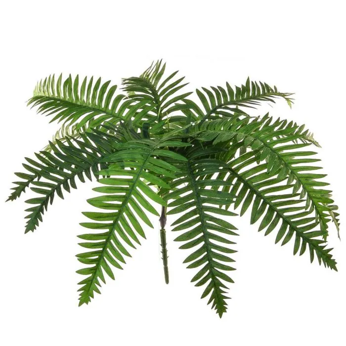 45cm Plants Base Fern River - Green (Fire Resistant)