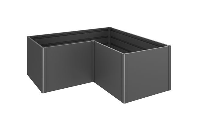 Raised Vegetable Bed - Metallic Quartz Grey - L2 x 1 (201cm x 201cm x 77cm) main product photo
