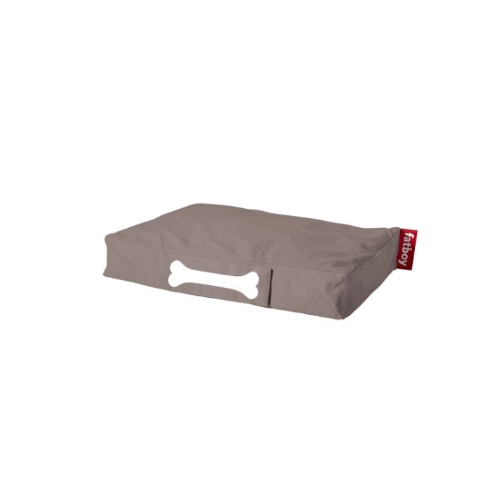 Small Stonewashed Dog Bed in Taupe – Fatboy main product photo