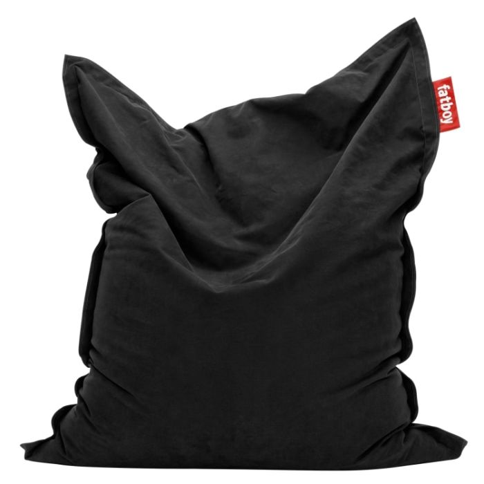 The Original Stonewashed Bean Bag Black – Fatboy main product photo