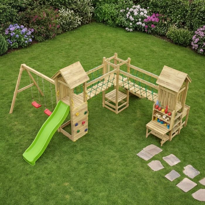 Little Glen Maxi Funny Optimizer Activity Set with Green Slide main product photo