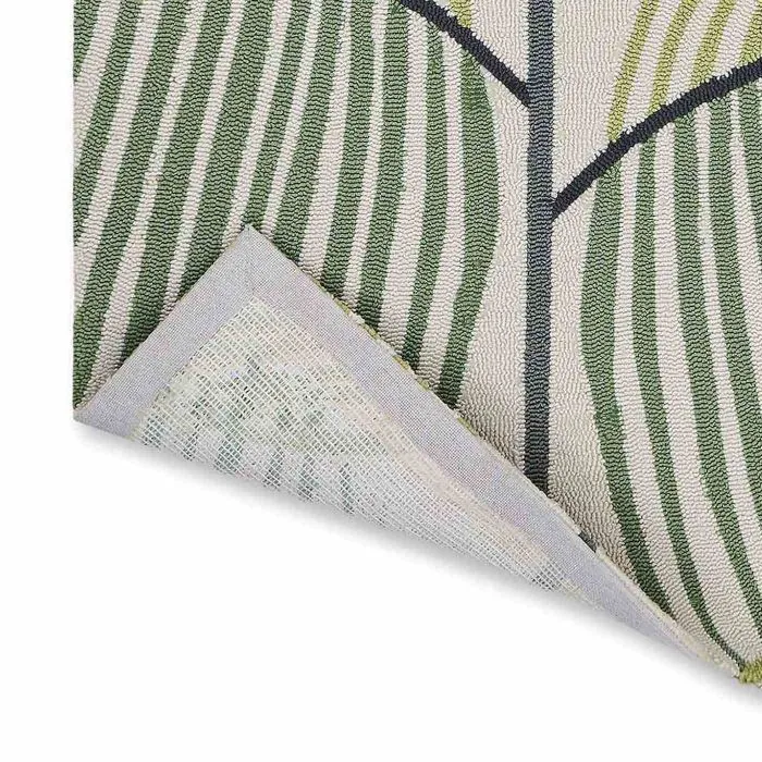 Sanderson Manila Leaf Botanical Green Rug