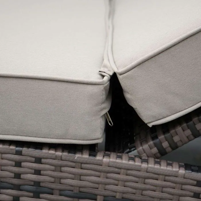 Sunlounger Cushion 73 x 190cm in Taupe from Outdoor Living