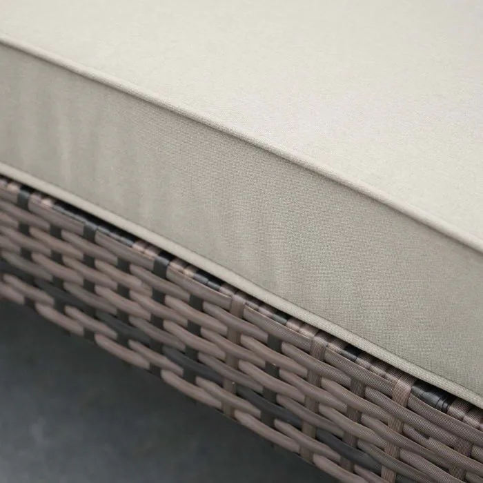 Sunlounger Cushion 73 x 190cm in Taupe from Outdoor Living