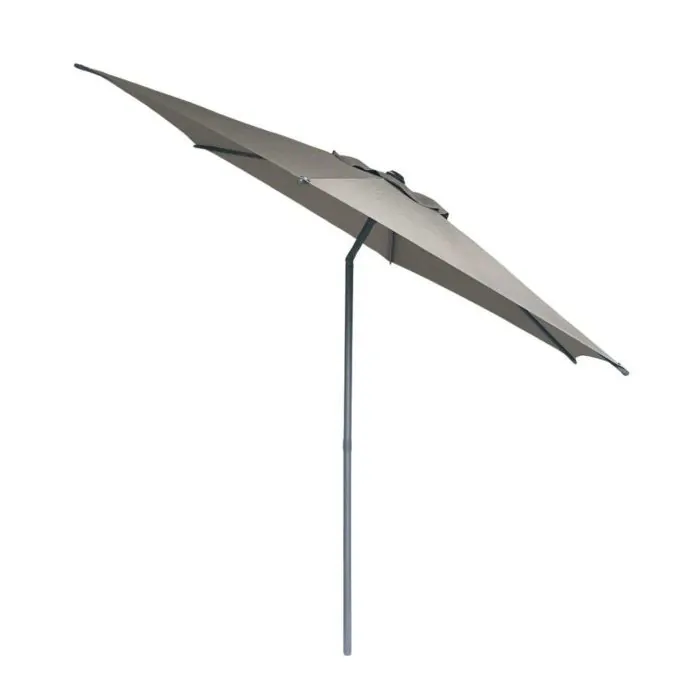 Solora Round Parasol 2.7m Range Taupe