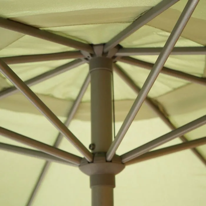 Solora Round Parasol 3m - Light Green