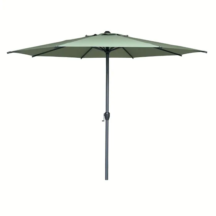 Solora Round Parasol 3m - Light Green