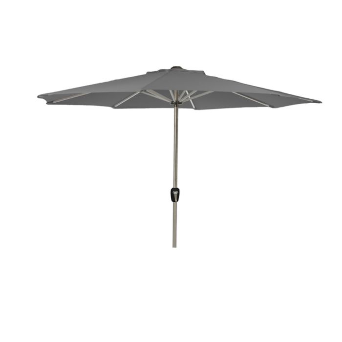 LG Eclipse 3m Deluxe Stainless Steel Parasol - Grey main product photo