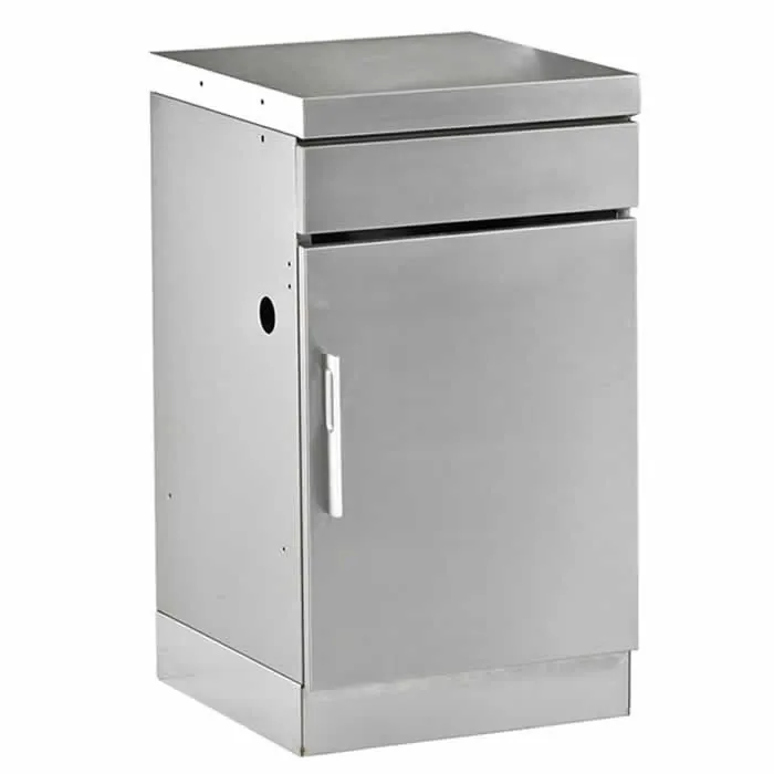Stainless Steel Barbecue Cabinet - No Drawer
