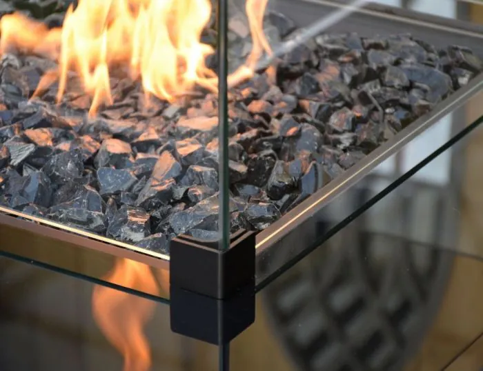 Roma Etna Fire Pit Dining Set
