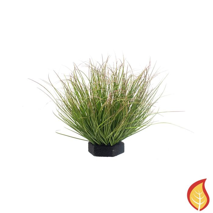 35cm Grass Green and Red Tip (Fire Resistant) main product photo