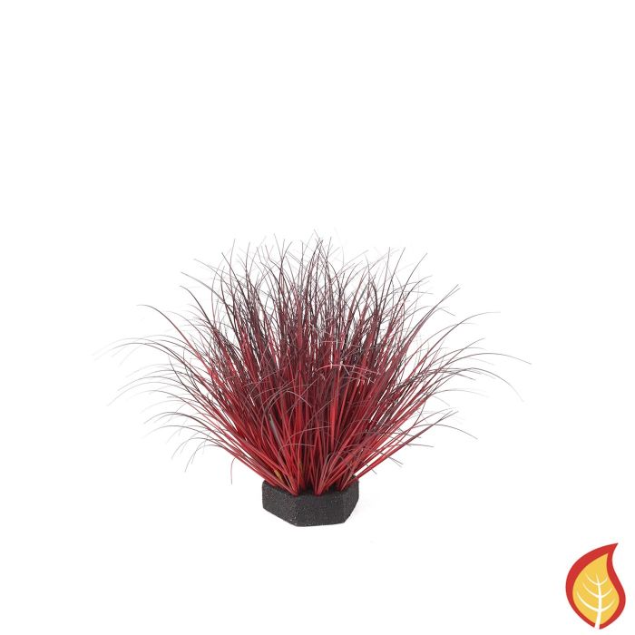 35cm Grass Red / Black Tip (Fire Resistant) main product photo