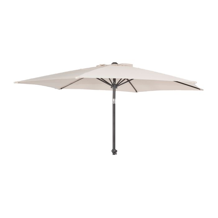 Alexander Rose Round 2.5m Ø Aluminium Parasol with Crank – Ecru main product photo