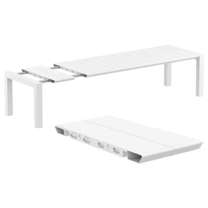 Vegas Bar 4 Seater Set with Jamaica Bar Stool in White