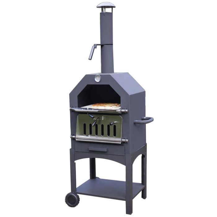 Buschbeck Vicenza Outdoor Pizza Oven in Grey main product photo