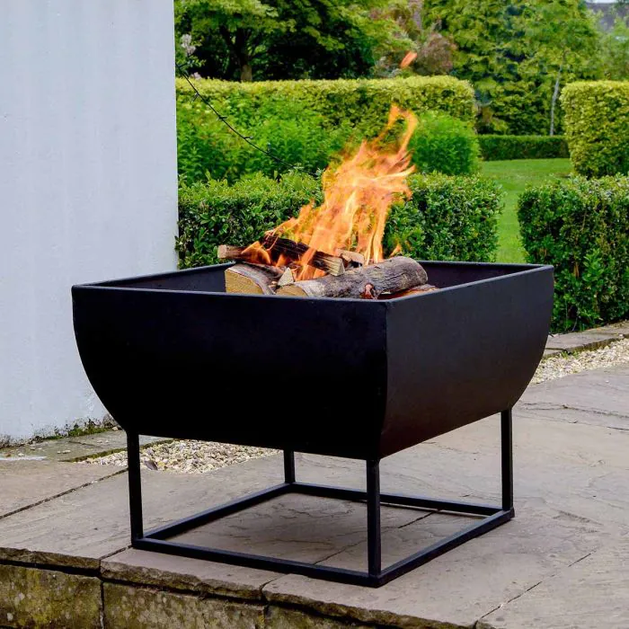 Windermere Black Iron 50cm Firebowl