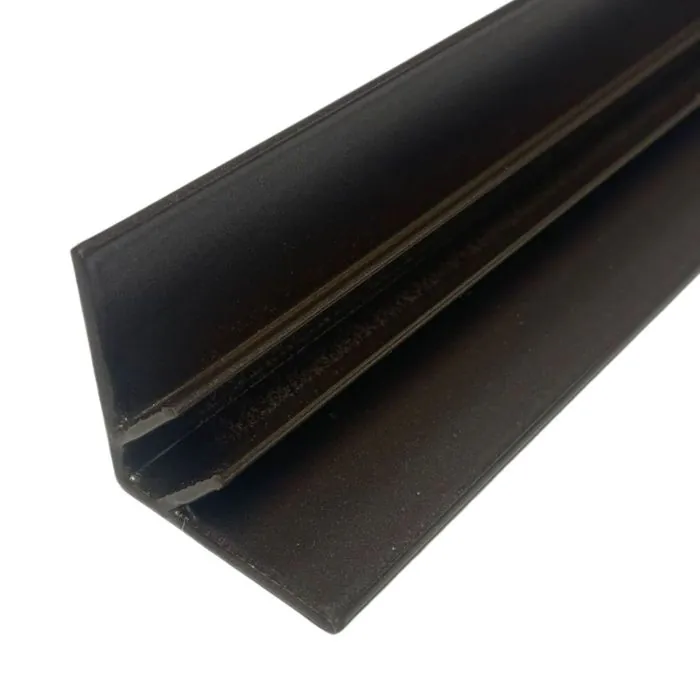 Duro-GardenWall Corner Profile - Chocolate Brown (3.2cm x 3.2cm x 300cm) Duro-GardenWall Corner Profile - Chocolate Brown (3.2cm x 3.2cm x 300cm)