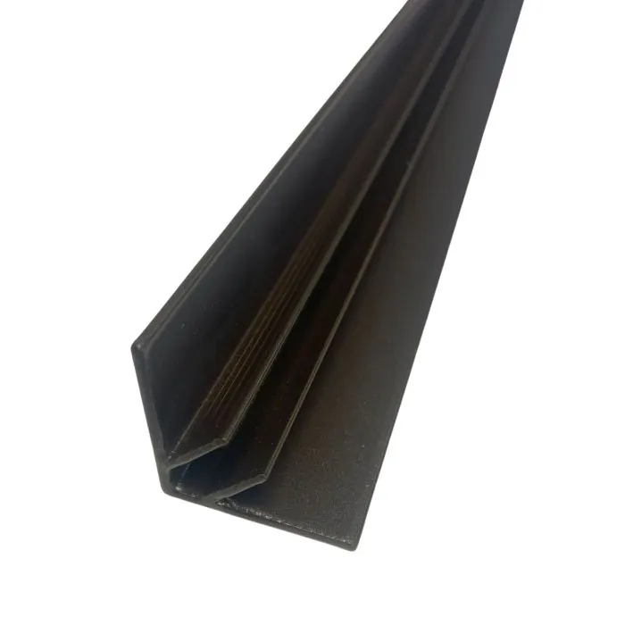 Duro-GardenWall Corner Profile - Chocolate Brown (3.2cm x 3.2cm x 300cm) Duro-GardenWall Corner Profile - Chocolate Brown (3.2cm x 3.2cm x 300cm)