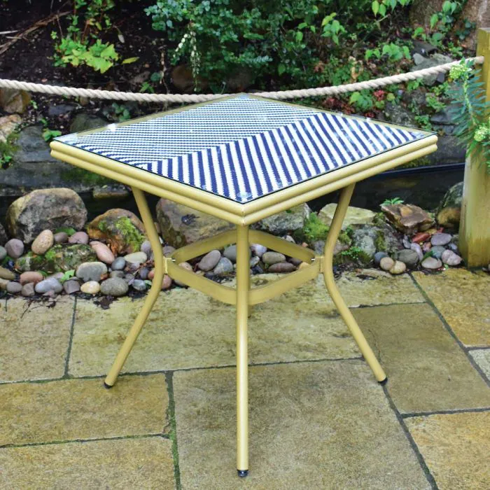 Rennes Parisian Table - Blue