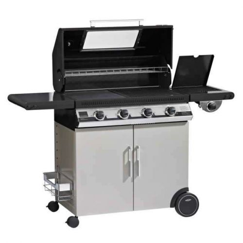 BeefEater 1100E 4 Burner Gas Barbecue & Trolley - Complete Set