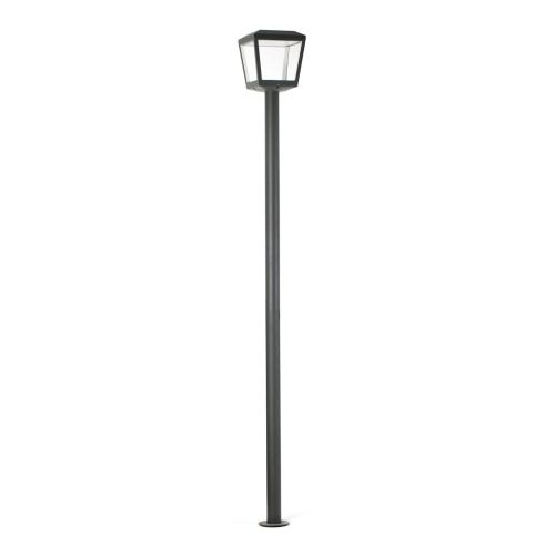 Faro Plaza Dark Grey Pole Lamp LED - 18W