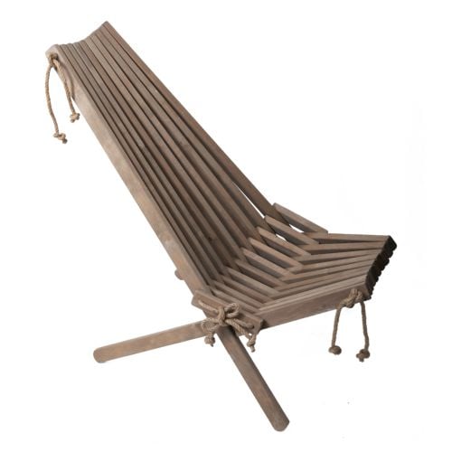 Ecofurn EcoChair Alder Oiled Chair - Greige