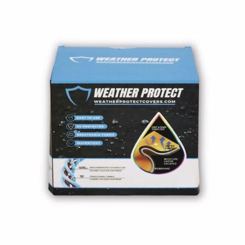 Weather Protect Rectangular Patio Set Cover - (295cm x 203cm x 90cm)
