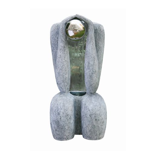 Granite Sitting Man Water Feature