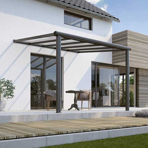 Theia Veranda - Polycarbonate Roof - 304cm x 300cm - 2 Posts