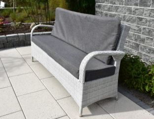 Treviso Triple Bench with Back Cushion 