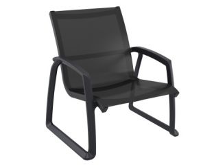Pacific Lounge Armchair In Black