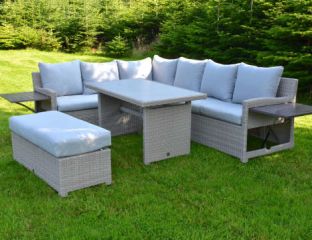 Sandringham Corner Sofa Bench Set