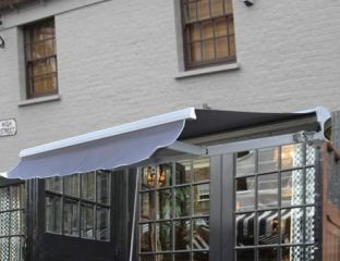 Aurora Prestige Grey Awning with Manual and Remote Control - 2.89m x 2m
