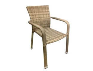 Oliveira Natural Rattan Commercial Chair