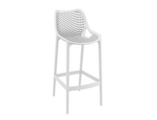 Air 75cm Bar Stool In White