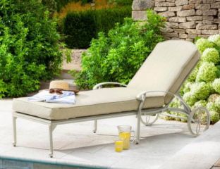 Capri Sunlounger Set with Side Table - Maize 